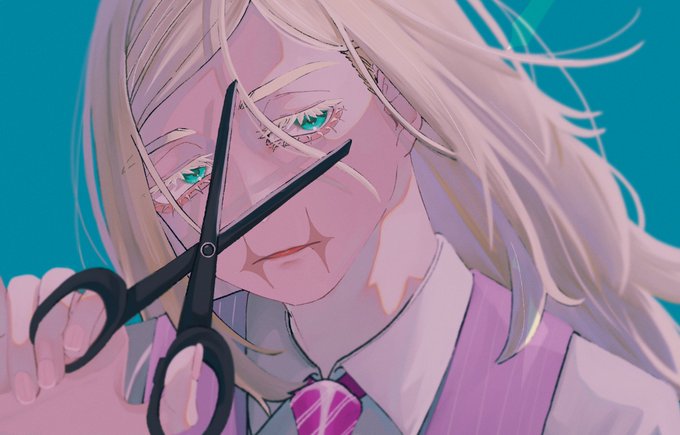 「blonde hair scar」 illustration images(Latest)