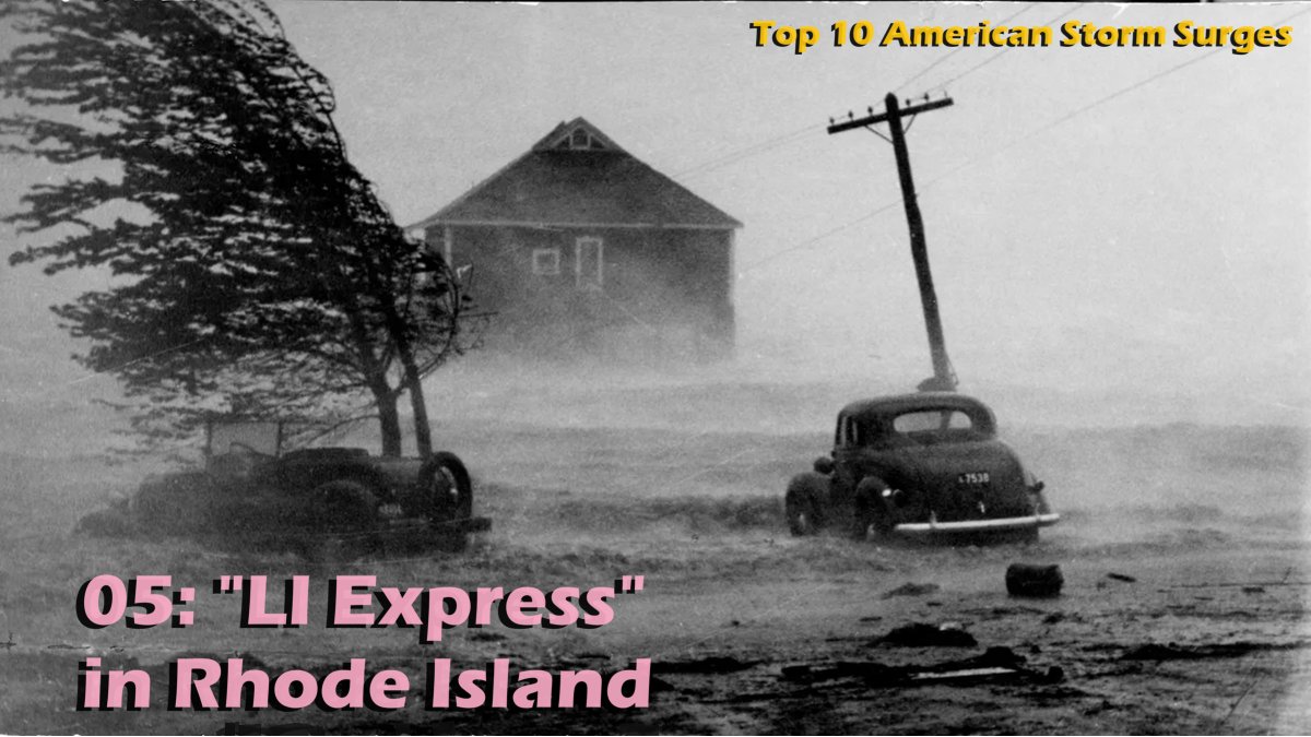 Next on the list of Top 10 American Storm Surges Since 1900... No. 5: 'Long Island Express' | 21 September 1938 | Rhode Island Most of the greatest American #hurricanes struck the Southern states. But this monster smashed the industrial Northeast with shocking ferocity. And I…