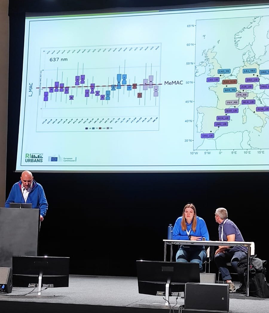 Today our work was perfectly presented by Olivier Favez from <a href="/INERIS_fr/">Ineris</a> at #ACTRIS Science Conference 2024 #ASC24 in Rennes, France based on our latest results in <a href="/RI_URBANS/">RI-URBANS</a> <a href="/ACTRISRI/">ACTRIS</a> <a href="/IDAEA_CSIC/">Inst. of Environmental Assessment & Water Research</a> 
#blackcarbon #Filterabsorptionphotometers