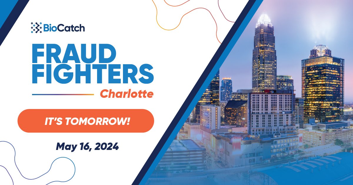 Attention North American Fraud Fighters: Tomorrow's the day! Get ready to collaborate on innovative ways to combat financial crime at our latest Fraud Fighters gathering. See you in Charlotte!