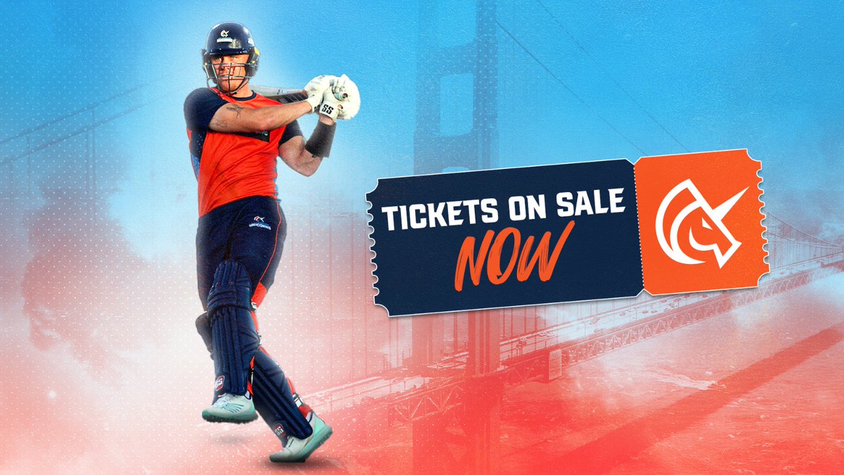 Don't miss your chance to 𝒔𝒑𝒂𝒓𝒌𝒍𝒆✨ at MLC Season 2️⃣ #MLC2024 tickets are available now 🎟️ #SFUnicorns #CognizantMajorLeagueCricket
