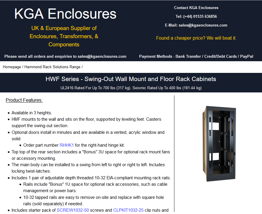 30,000+ products on offer, great competitive pricing and customisation options

One great range, found below. To view our full range please visit kgaenclosures.com

#manufacturing #ukmanufacturing #engineering #ukmfg #mfg #manufacturers #gbmfg #madeinamerica #madeinbritain