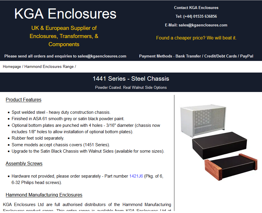 30,000+ products on offer, great competitive pricing and customisation options

One great range, found below. To view our full range please visit kgaenclosures.com

#manufacturing #ukmanufacturing #engineering #ukmfg #mfg #manufacturers #gbmfg #madeinamerica #madeinbritain