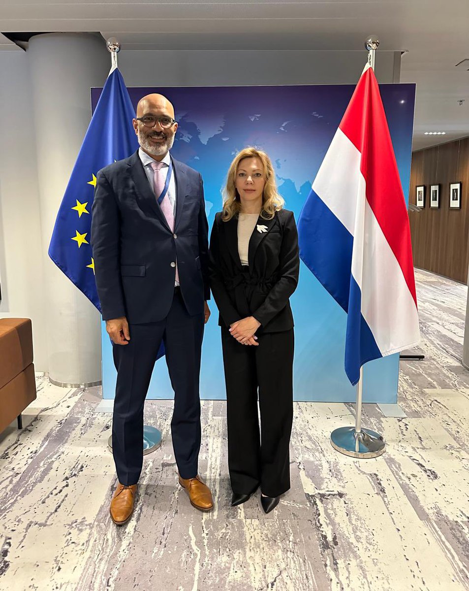 A great honour to meet Deputy Foreign Minister of Ukraine @IrynaBorovets1, discuss our Feminist Foreign Policy and share experiences on promoting gender equality. I congratulate Ukraine on implementing the second gender audit of their Foreign Ministry.