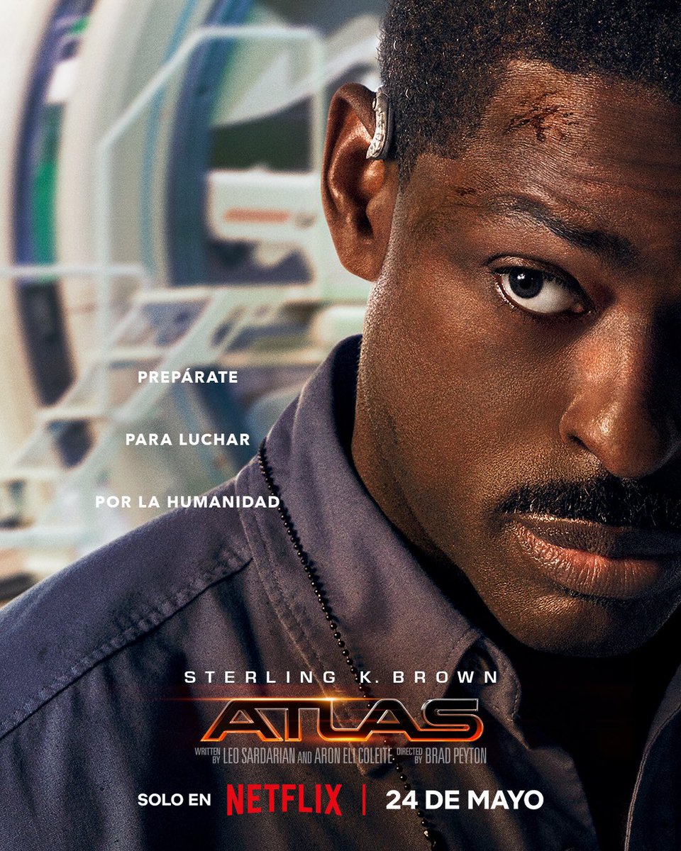 Jennifer Lopez, Simu Liu y Sterling K. Brown protagonizan ‘Atlas’. Disponible el 24 de mayo.