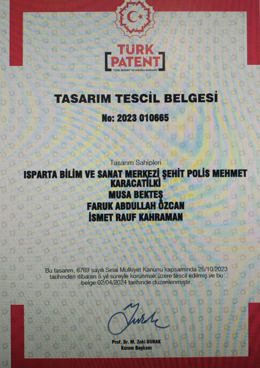 Lider öğretmenimizi ve öğrencimizi kutlarız. @BilsemMeb <a href="/erdalkilinc27/">Dr.Erdal KILINÇ</a> <a href="/ErhanBaydur1/">Erhan Baydur</a> <a href="/ispartamem/">Isparta İl Millî Eğitim Müdürlüğü</a> <a href="/aydinbarus22/">Aydın BARUŞ</a>