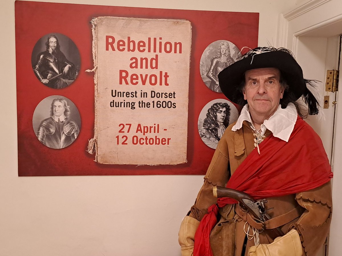 The campaigning season begins as the roads have finally dried out ready for The Battle for #Wimborne #Dorset 25-27th May with @ECWSociety . Was delighted to help plan & open the Revolt to Rebellion exhibition at the fabulous @MuseumEstDorset which runs until September