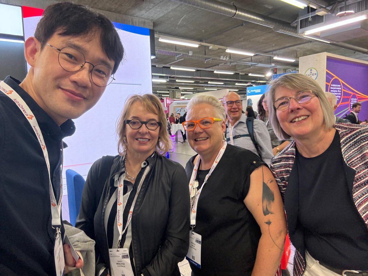 Meeting up with other stroke nurses researchers #ESOC2024 @NurseResearch @NRI_research @JayJJLee