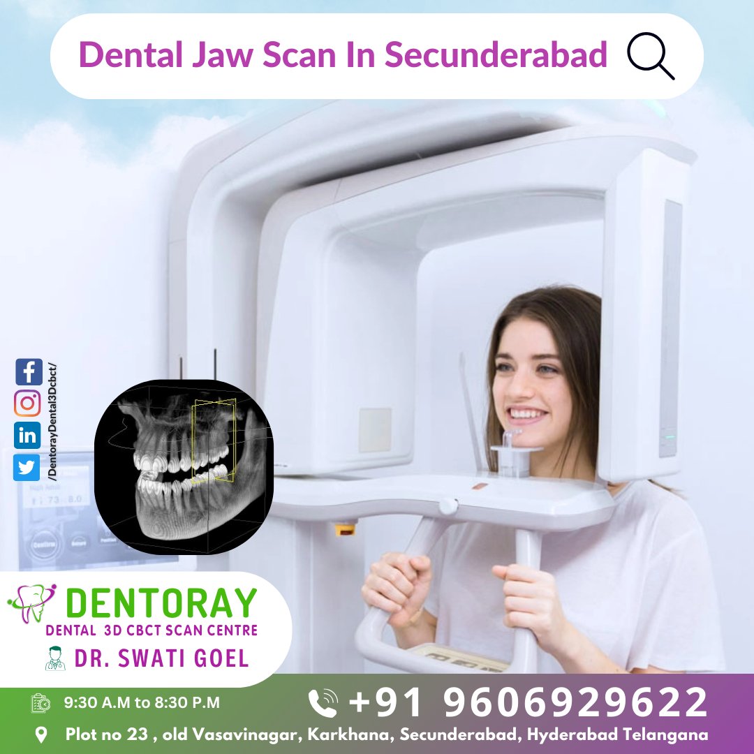 #DentalJawScan #DentalImaging #OralHealth #DentorayCBCT #Secunderabad #DentalScan #OralRadiology #DentalTechnology #PrecisionDiagnostics #DrSwatiGoel #DentalCare #DentalHealth #AdvancedImaging #ExpertRadiologist #DentalClinic  #CBCTScan #DentalDiagnosis #MaxillofacialRadiology