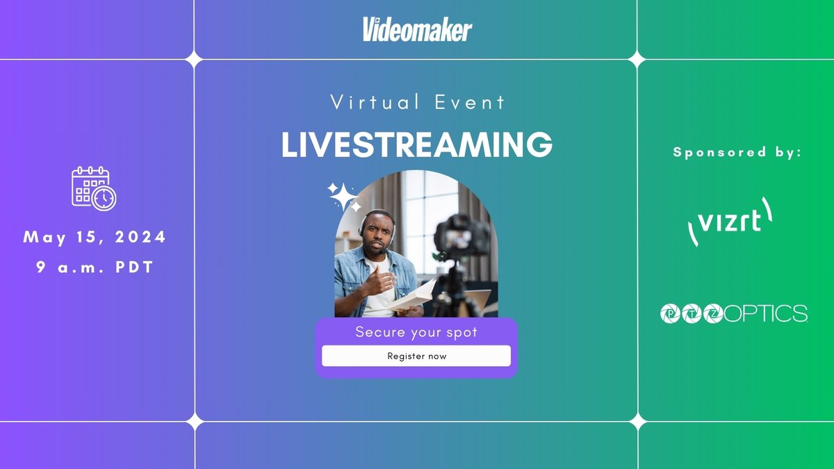 🎥 Spotlight’s on! Our live virtual event on livestreaming is just hours away. Get ready for a marathon of knowledge with expert speakers, networking opportunities, and tech demos that’ll steal the show. 🎬 Register and join the cast! 🌟#techdemos #events

loom.ly/EUMhLZc