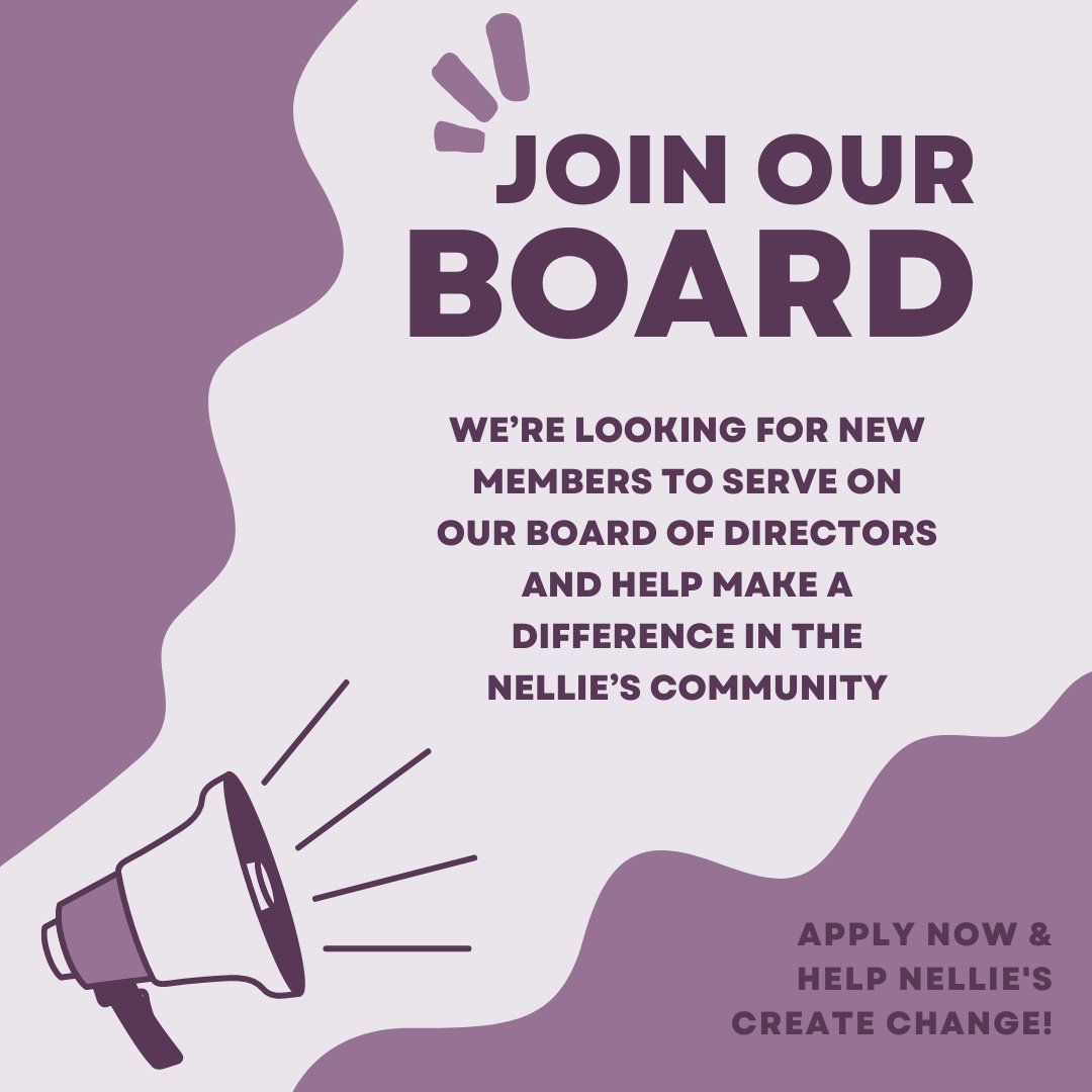 We're looking for new board members to provide strategic leadership for Nellie's — are you ready to help us create change?

Please SHARE this post to help us spread the word, and APPLY NOW!: nellies.org/get-involved/o…

#VolunteerToronto #TorontoShelter
