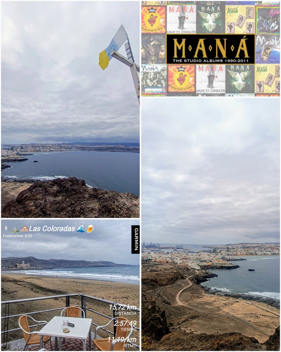 Caminata🚶🏻‍♂️15k
Ida y vuelta a ⛰️🏘️ Las Coloradas
🌊🍺#LaCícer
🎧@ManaOficial
☁️#MeteoGC🕥🌡️19°
#LasPalmasDeGranCanaria
#GranCanaria
#Caminata #Caminar
#Walk #Walking
#CaminarPorLaCiudad #CityWalk
#Senderismo #Hiking
#SenderismoenGranCanaria
#DIABETESTIPOFREE
#MUÉVETEFRENTEALCÁNCER