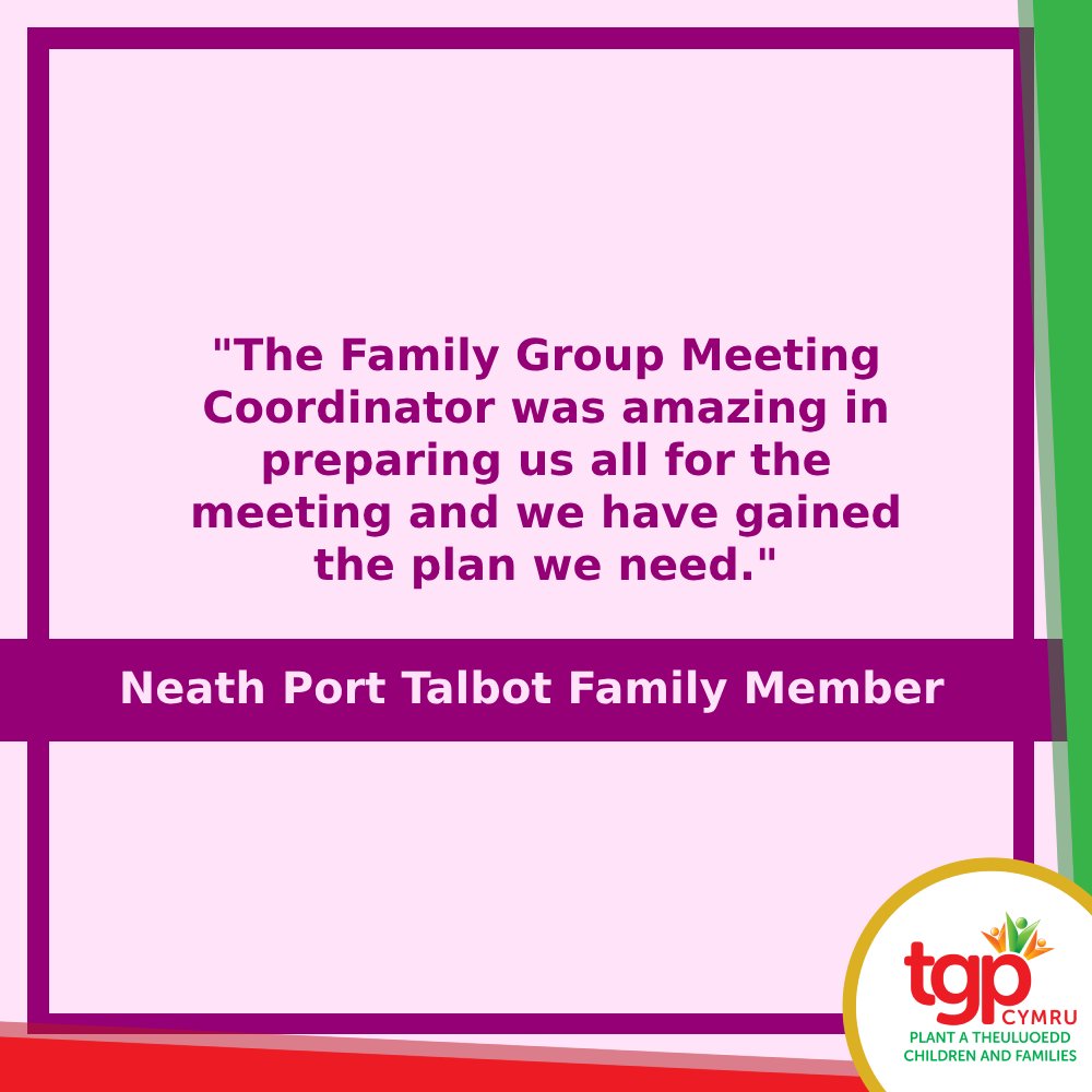 It is great to read about the positive outlook from families and professionals following their initial Family Group meeting.