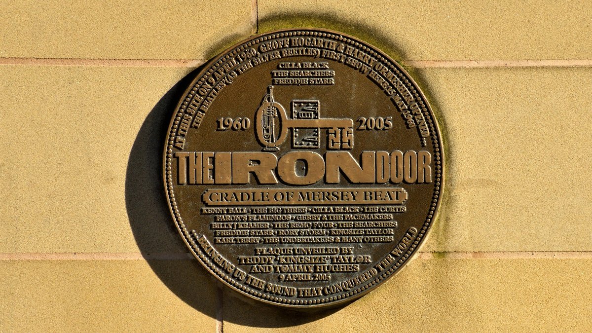 Iron Door #Liverpool 'The #Beatles (as the Silver Beetles) first show here 15th May 1960'