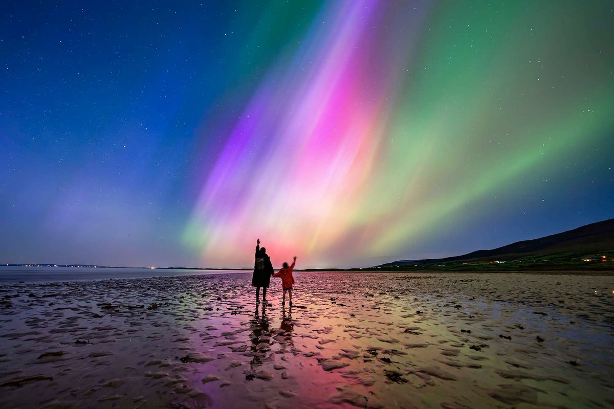 The Northern Lights put on a breathtaking spectacle over Kerry last Friday night when the most powerful solar storm in decades gave us a rare and stunning celestial display. County’s skies illuminated by late lights show in this week’s Kerry’s Eye