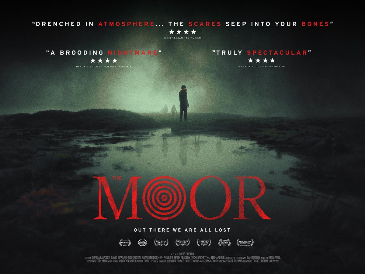 Out there we are all lost... Check out our new poster for #TheMoor: a 'brooding', 'spectacular' horror 'dripping with atmosphere'...
