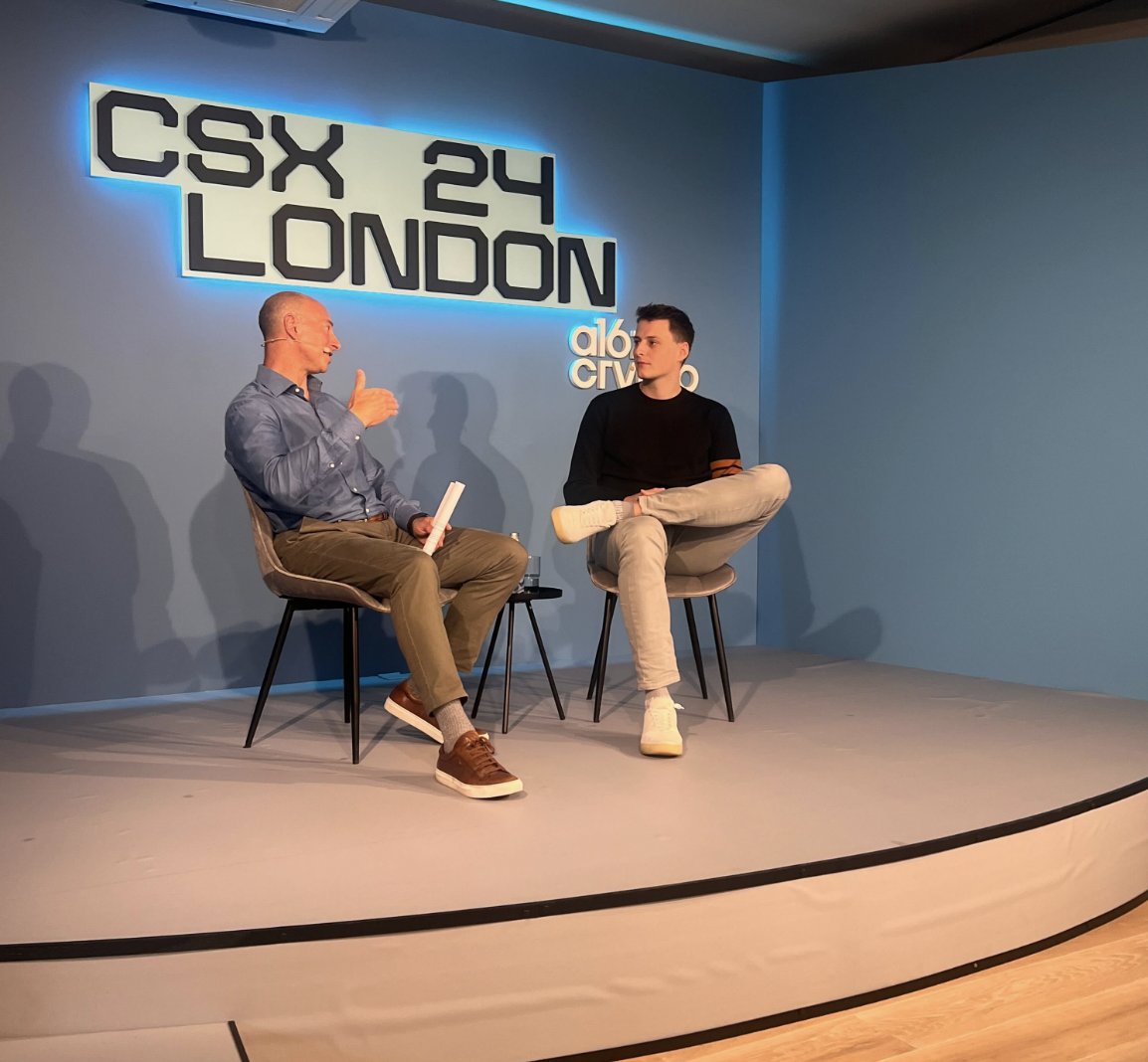 Today we had @alexblania join us for a Founder Talk at CSX London 🇬🇧 Here's one of the questions he got from the cohort: 'What's something you know now that you wish you'd known when you were at the stage of these CSX founder?' Alex's answer: 'I was surprised by how much