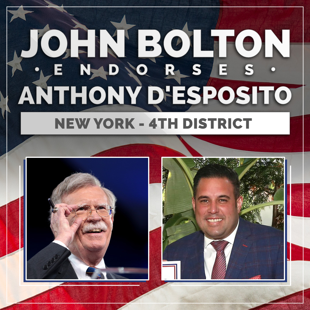 As a former detective, @ANTHONYDESPO has seen humanity at its worst, yet he's never let that stop him from doing what's right. He's stood up for our allies and condemned evil whenever it arises and that's why I'm proud to announce my endorsement of Congressman D'Esposito for