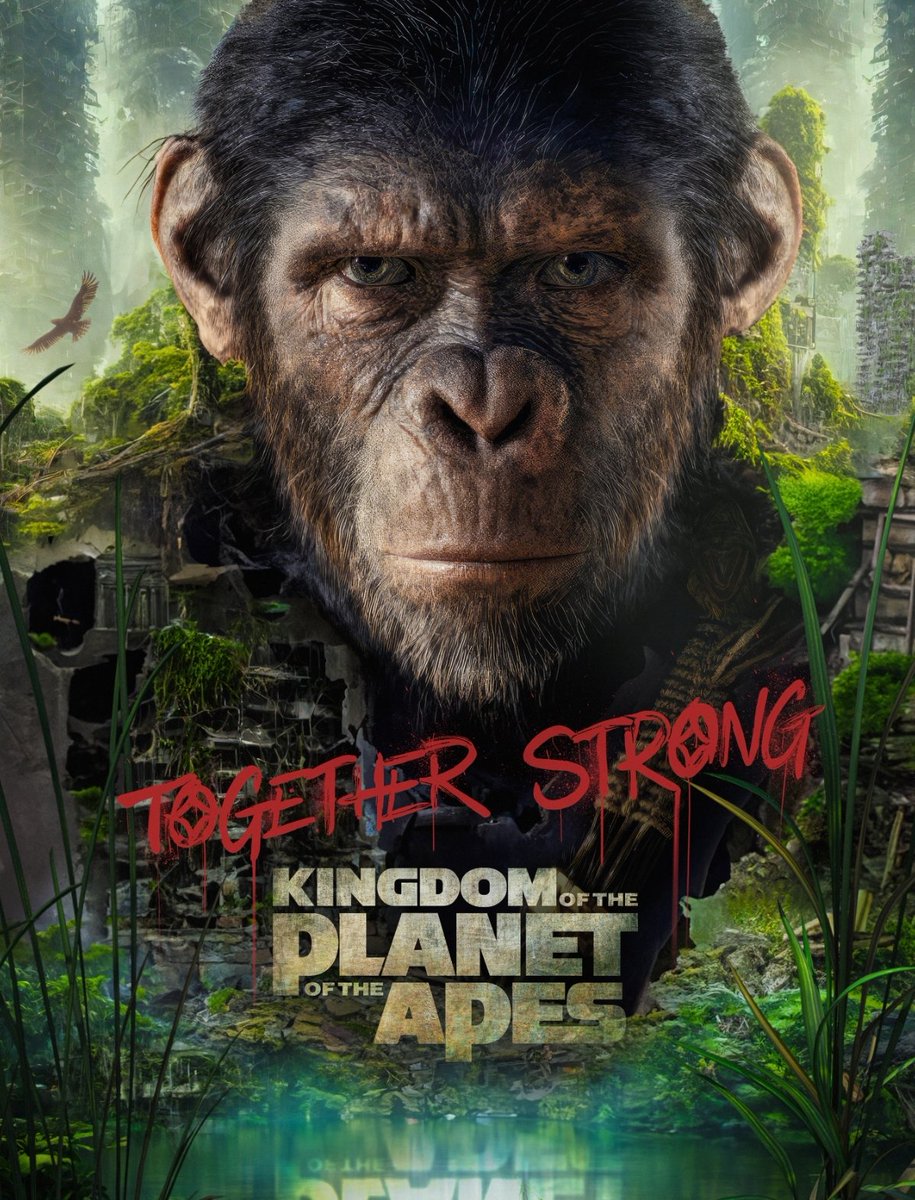 #KingdomOfThePlanetOfTheApesReview: 3*/5 ⭐⭐⭐ #KingdomOfThePlanetOfTheApes is a slow-paced adventurous drama which takes your patience as it takes time to gain the momentum, the rhythm of the film. As compared to the first three films, this one is based on several generations