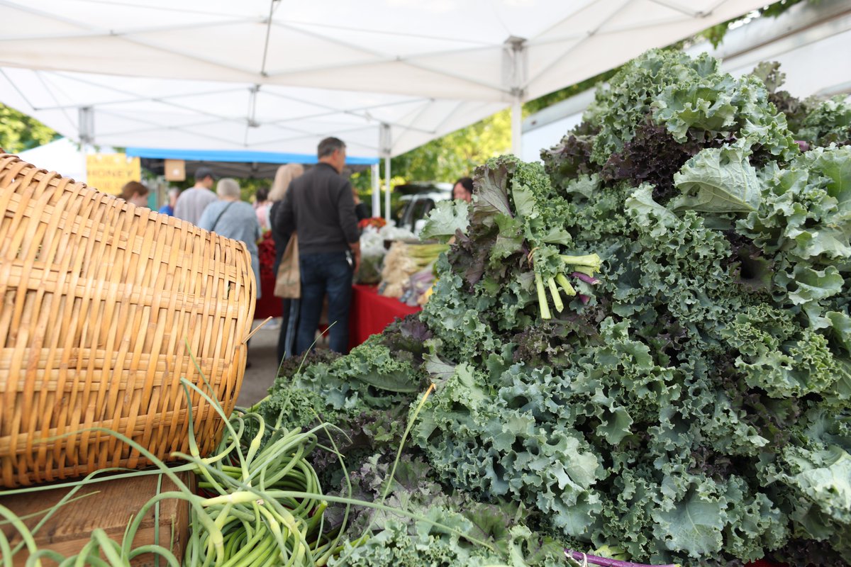 It's opening day for the 49th season of the #OakPark Farmers' Market! The Market runs from 7 a.m. to 1 p.m. every Saturday through October at 460 Lake St. Stock up on a variety of fresh produce, cheese, meat bread and baked goods from regional vendors: oak-park.us/farmersmarket