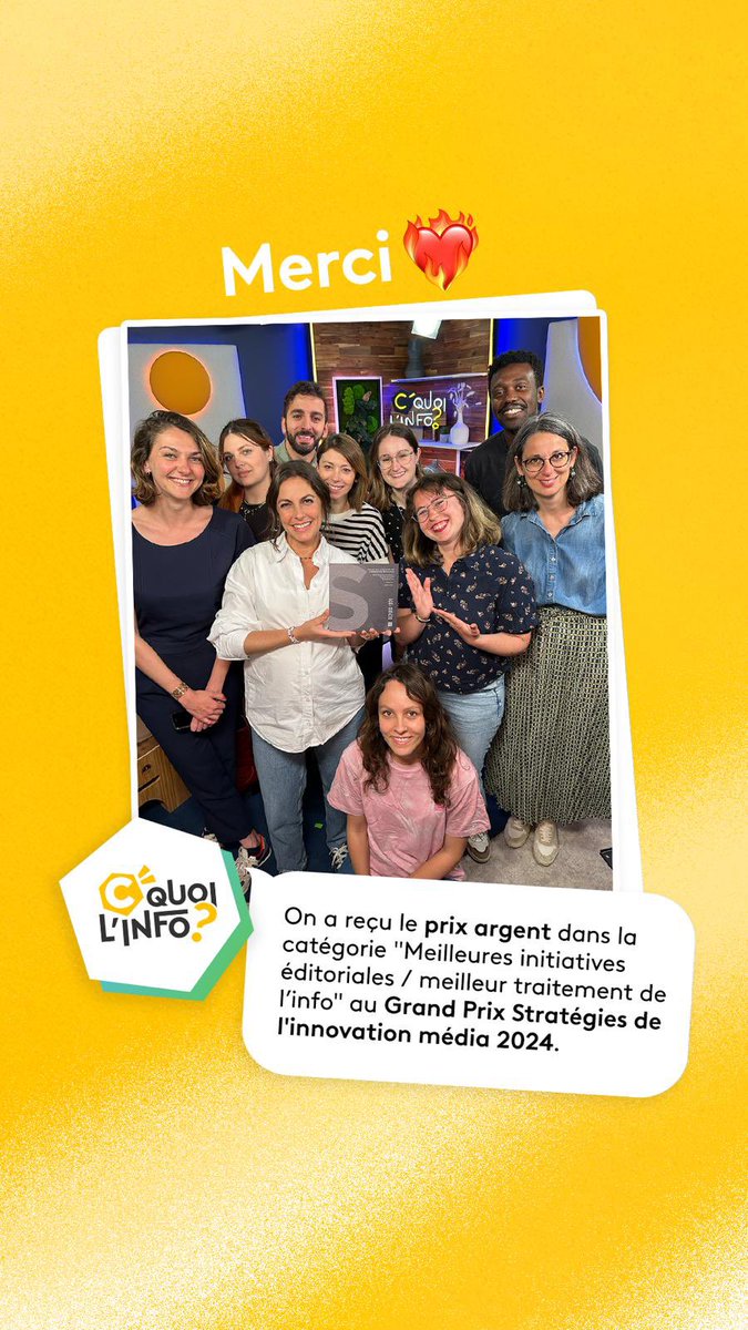 🏆 Bravo à toute l’équipe ! 👏

#CQuoiLinfo 
#GPstrat