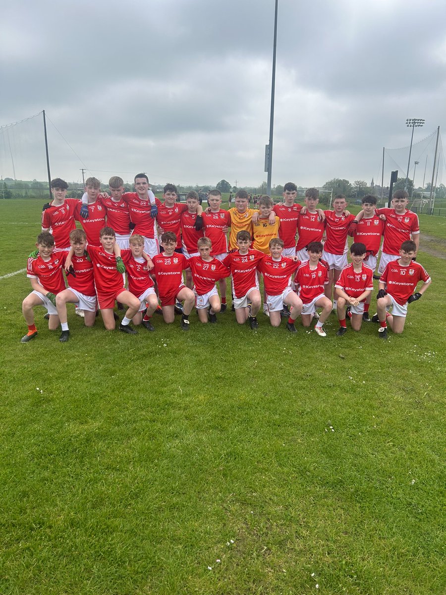 Well done to our Year 9 team who took part today in a blitz organised by <a href="/louthgaa/">Louth GAA</a> the boys had a great day out getting knocked out in the cup semi final by eventual winners Naas CBS