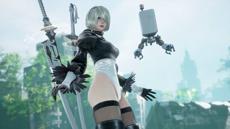 2B in Soul Calibur VI is... 🥵🥹💓