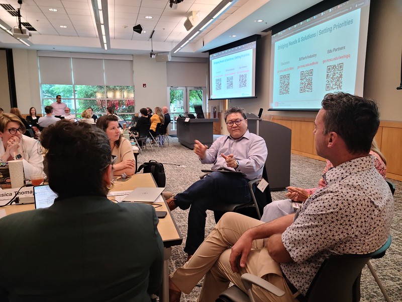 Thanks to all who attended yesterday's symposium, where we talked frameworks + priorities for #AI integration in ed w/ educators, edu partners and ed tech partners. More to come, plus, thanks to sponsors @MicrosoftEDU @ClassLink @MerlynMind + Advanced Learning Partnerships, Inc.