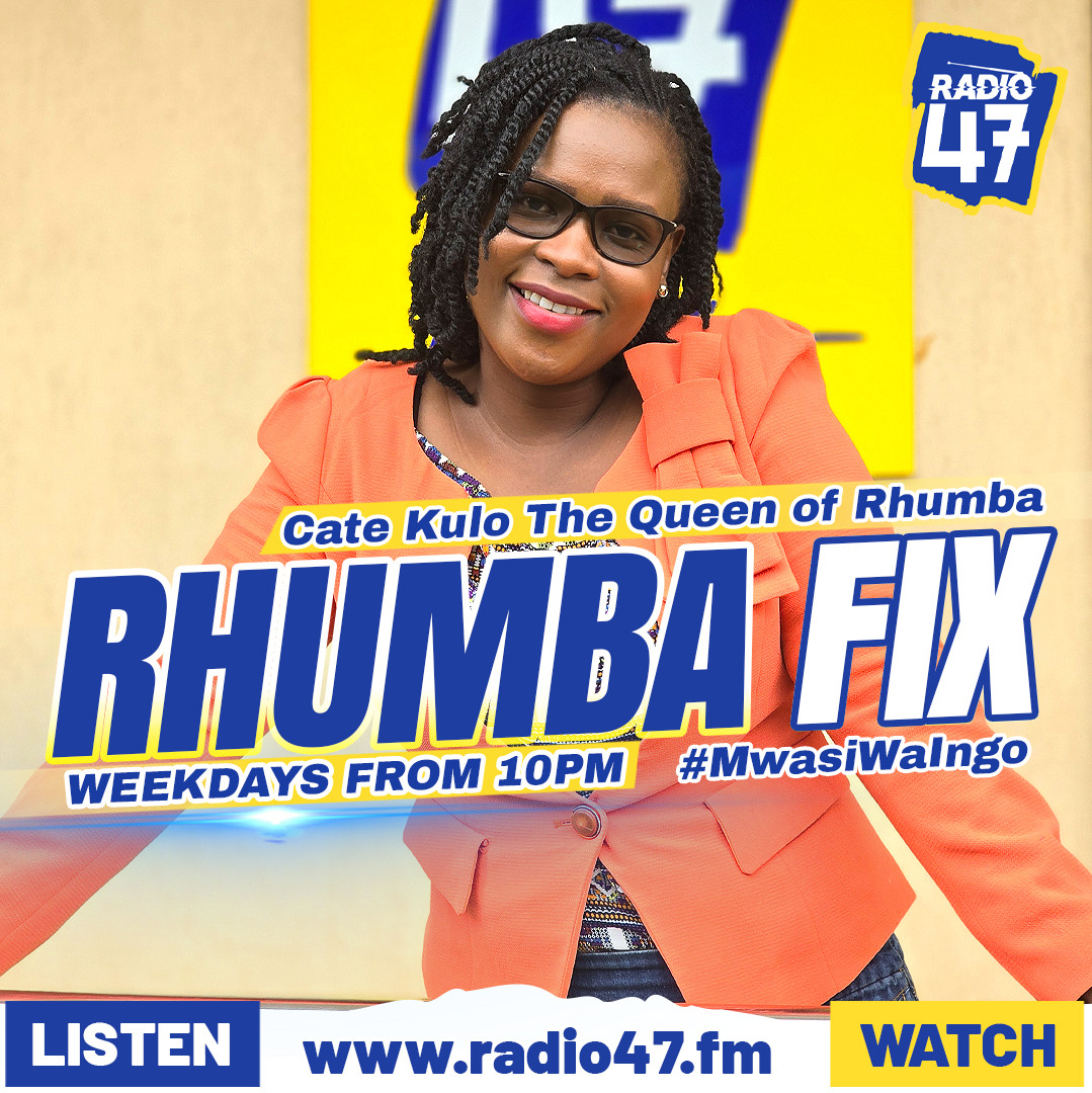 Mambo Vipi? Karibu ndani ya the dopest Rhumba show #RhumbFix ukiwa na the queen herself @CateKullo makala ikiwa ni WCW. Who is your WCW today? #HapaNdipo