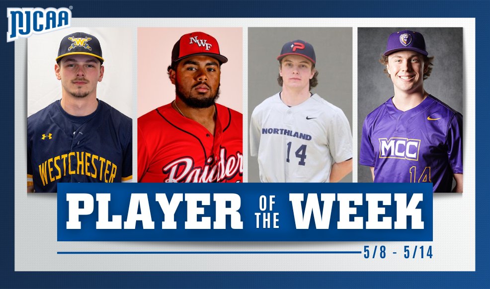 👋 The final #NJCAAPOTW of the 2024 season has arrived! Check out which #NJCAABaseball student-athletes earned the honor! ⤵️ njcaa.org/general/2023-2…