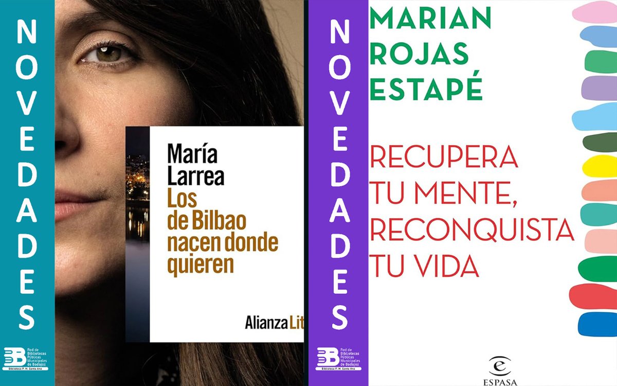 📣¡RECIÉN LLEGADAS! 
Estas fantásticas novedades os esperan en la sala de adultos de la Biblioteca Santa Ana. 

#bpmsa #bibliotecasantaana #bibliotecasmunicipales #badajoz #novedadesliterarias #books #novelas