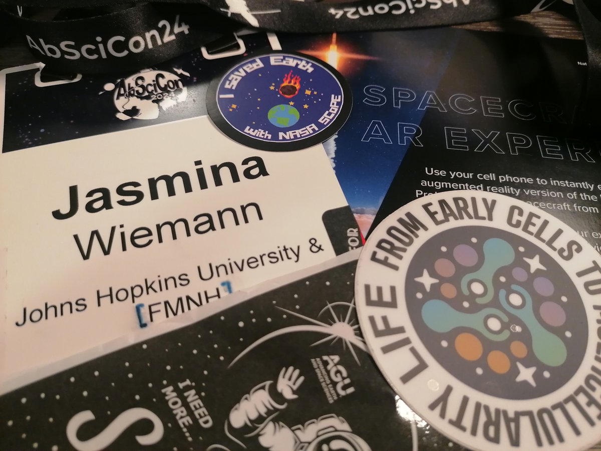 Back home from #AbSciCon24 ... I absolutely loved the cross-disciplinary scope and creative research! Thanks to the #astrobiology community for being so welcoming and all the organizers & attendees who made this conference amazing! 💚

I'll definitely go to #AbSciCon26!