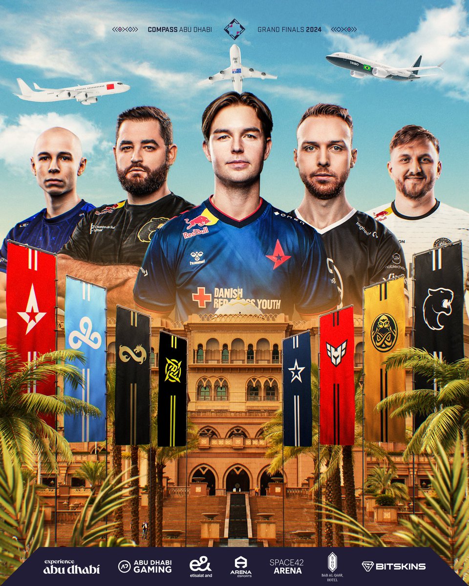 ONLY TWO SPOTS LEFT!🔥

can you guess who's up next?​
Stay tuned for the reveal! ​

Come and watch your favorite teams in action, Get your tickets now 🎟️

ticketmaster.ae/artist/compass…
​
#Compass2024 #CompassAbuDhabi #InAbuDhabi