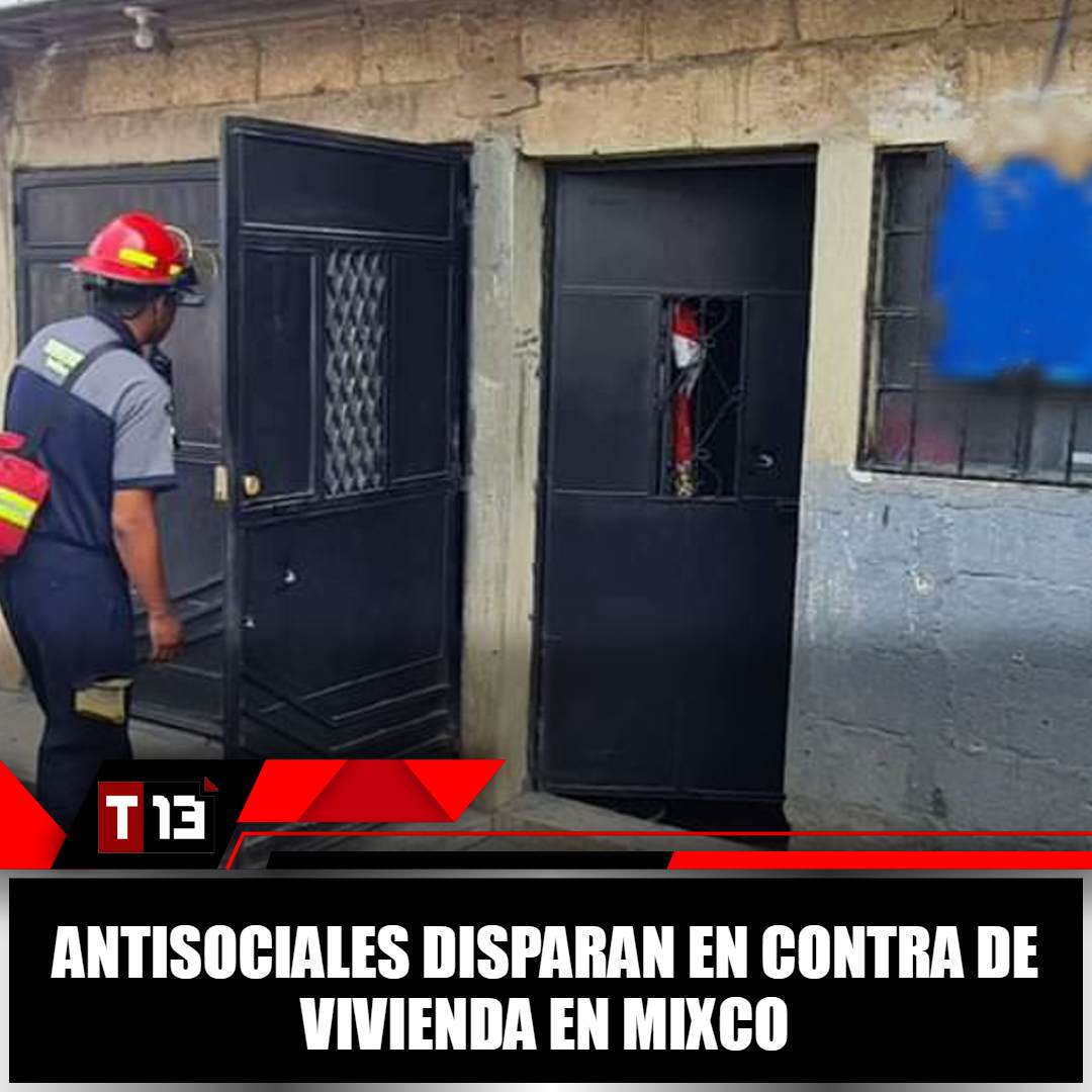 Antisociales disparan en contra de vivienda en Mixco ➡ bit.ly/3WDp9EL