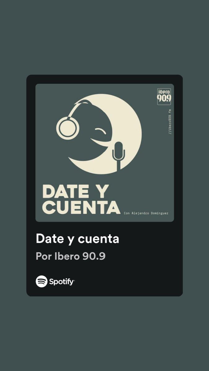 Este día del maestro, quiero compartirles el link del podcast para @Ibero909FM de uno de mis grupos en la @IBERO_mx. Su talento es muestra de que vamos por buen camino para formar mejores comunicadores. 🎙️ #DateYCuenta (Dos semestres / dos temporadas) 👇🏻