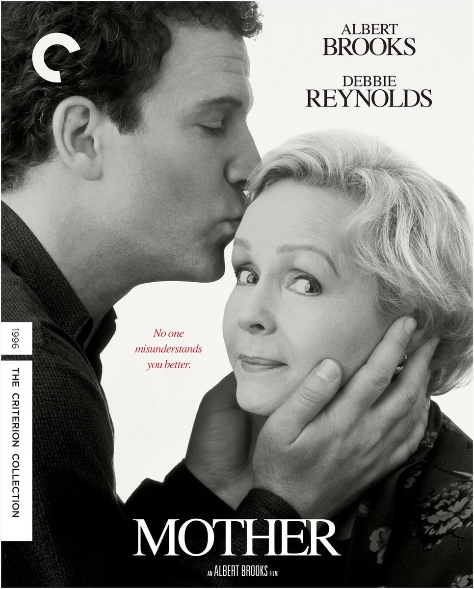 MOTHER (1996) • Entering the Criterion Collection in August! criterion.com/films/29661-mo…

Reeling after his second divorce and struggling with writer’s block, sci-fi novelist John Henderson (@AlbertBrooks) resolves to figure out where his life went wrong, and hits on an unorthodox