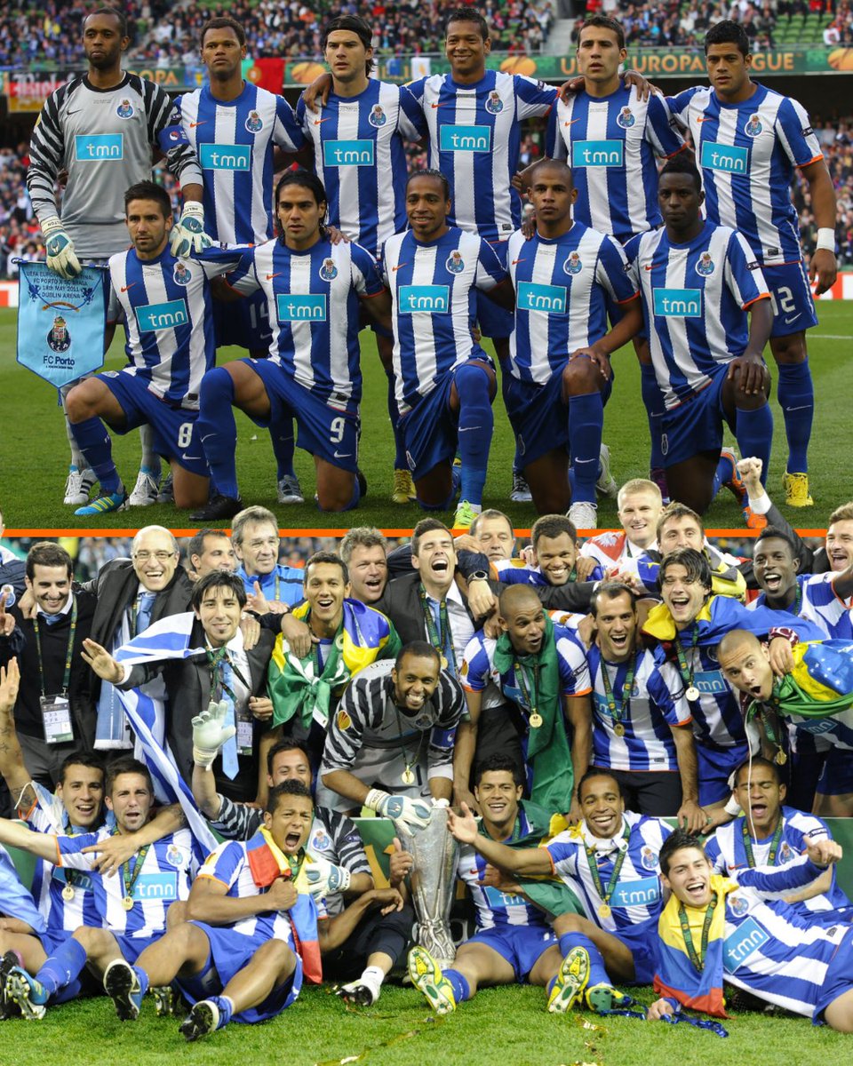 Porto's 2011 squad 🥰 #UEL