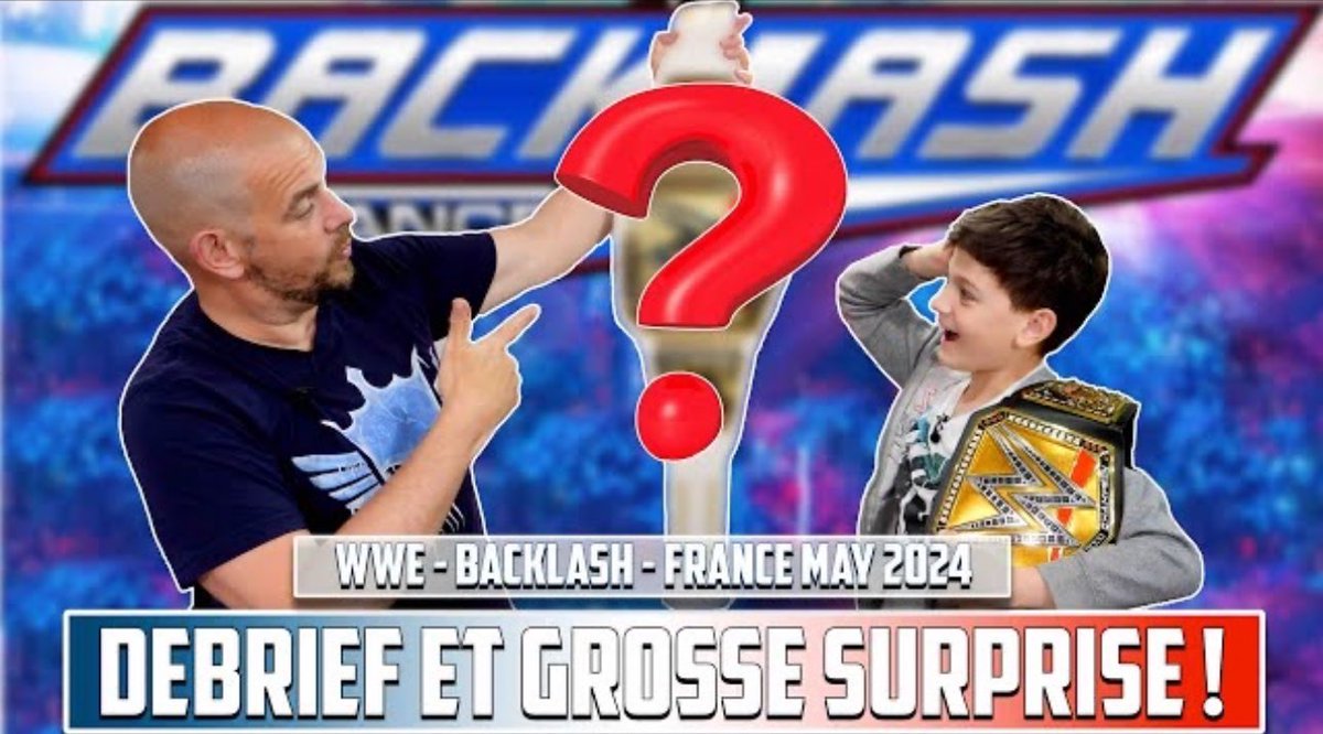 WWE BACKLASH 2024 : DEBRIEF ET GROSSE SURPRISE !!!
youtu.be/2jY2u90wx4M