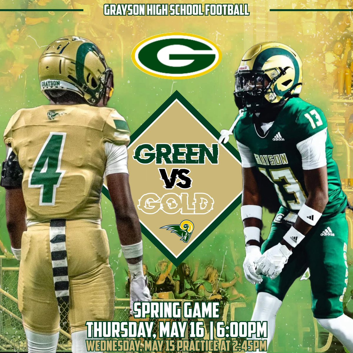TOMORROW NIGHT IT’S GONNA GET ACTIVE 🔰🔰🔰🔰🔰🔰🔰🔰🔰🔰🔰 6pm Grayson High !