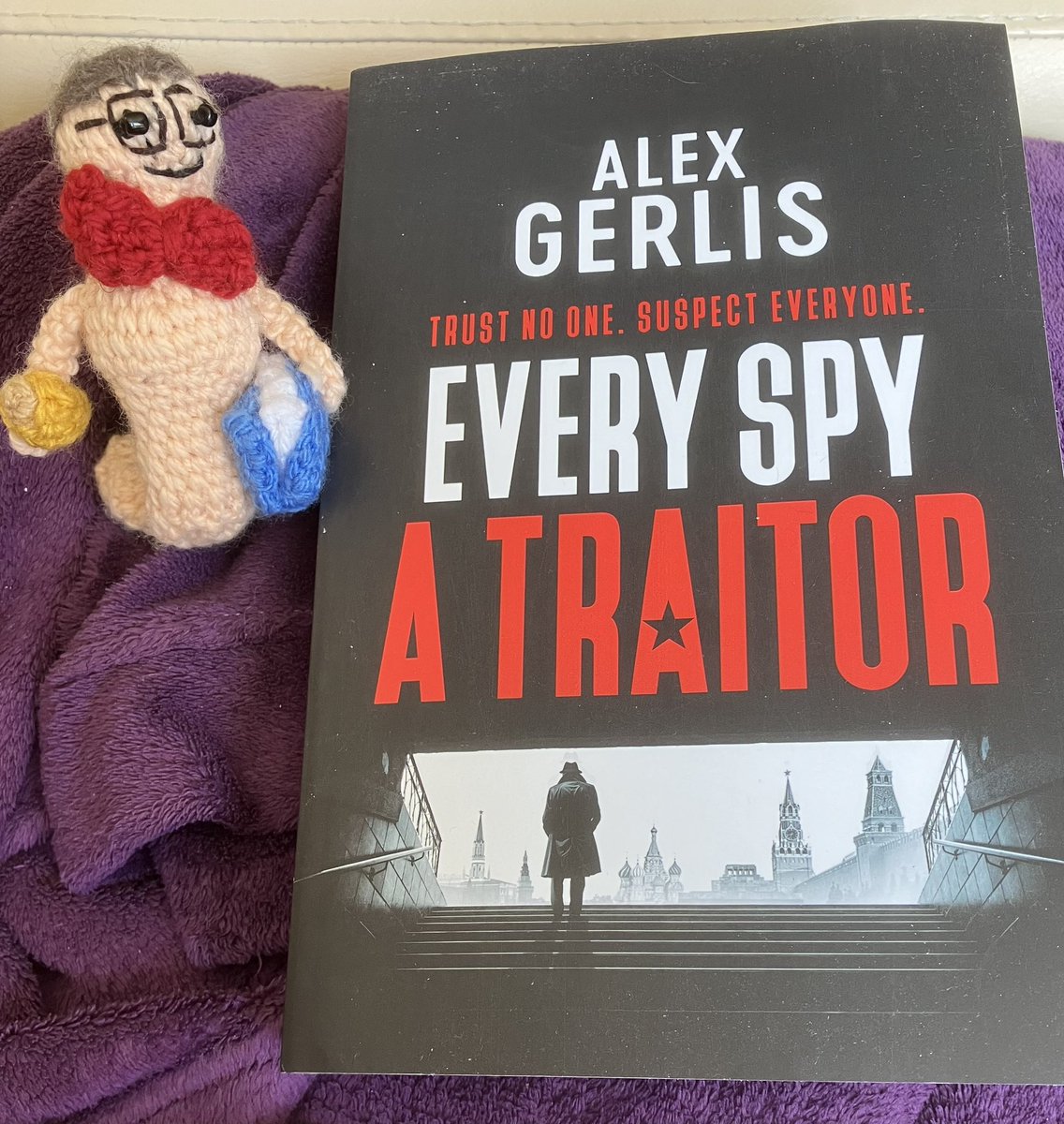 I have a theory when reading great spy fiction, they should be read in a wood panelled library, sat in high back chesterfield chair, lit by a single light, with a decanter of whiskey by the side, Every Spy A Traitor by Alex Gerlis falls into that category @alex_gerlis @canelo_co