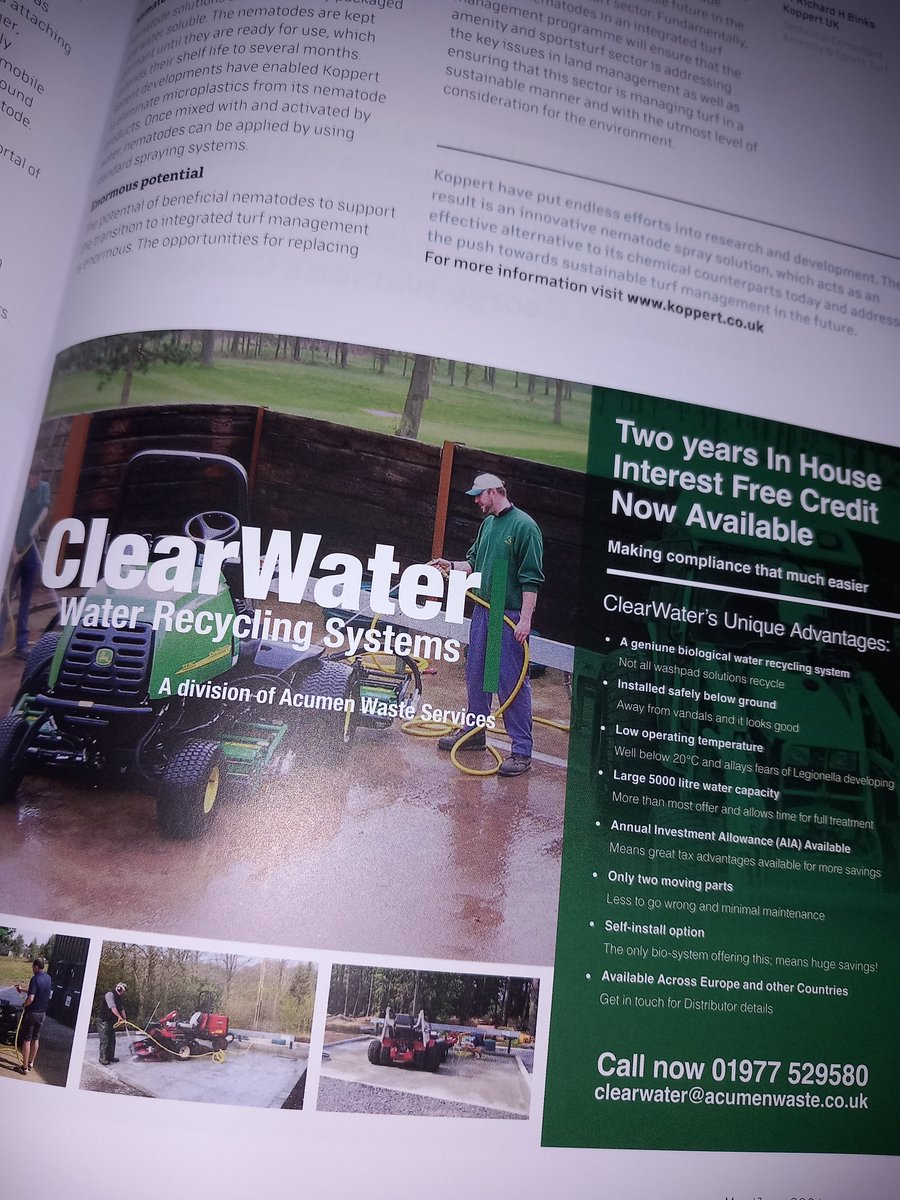 ClearWater Wash Water Recycling Systems tweet media
