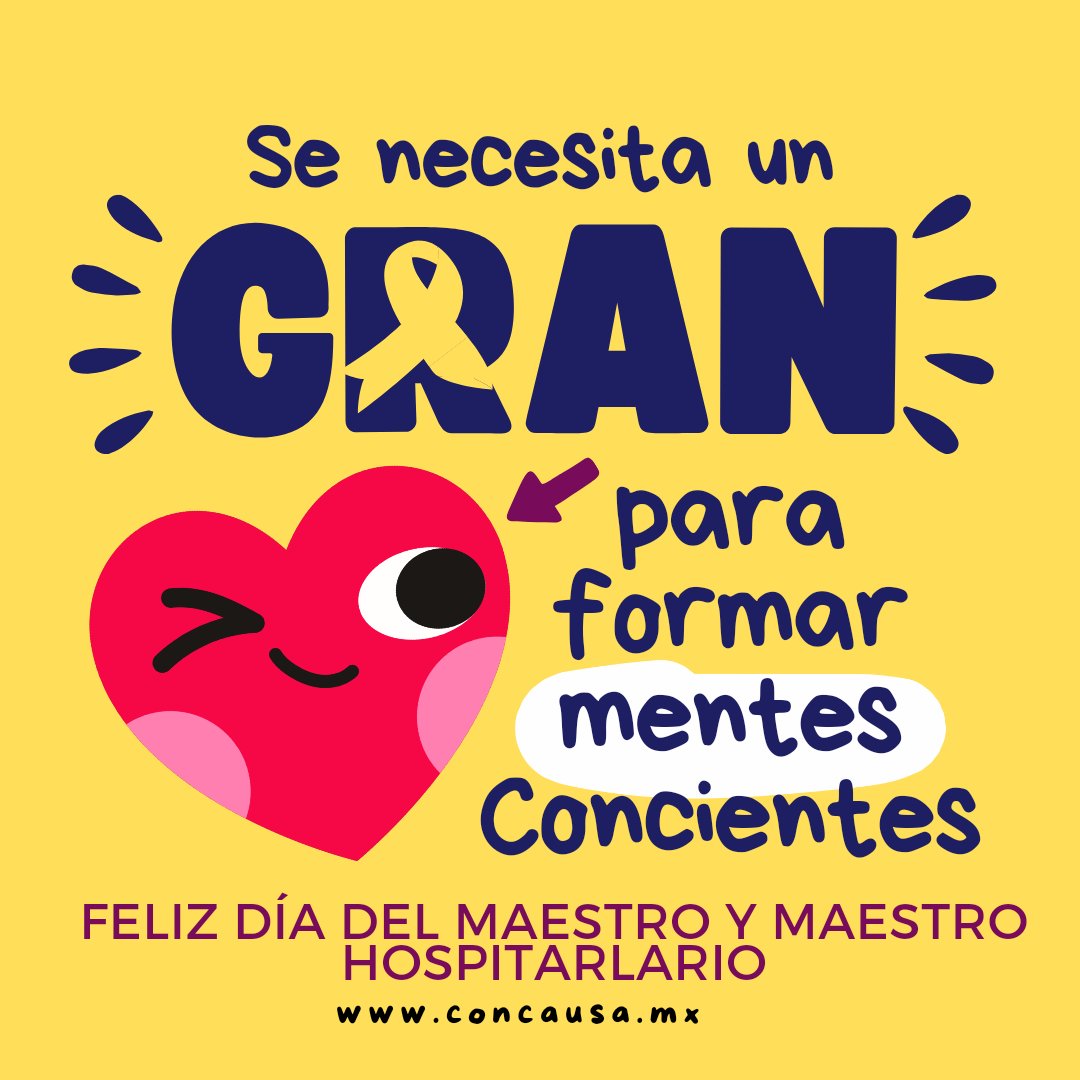 #Díadelmaestro| Agradecemos a todos los que hacen una labor hermosa como es enseñar, en especial a nuestros voluntarios profesores, a las profesoras de nuestros hijos, a los maestros en el hospital, que su labor siga siendo luz.