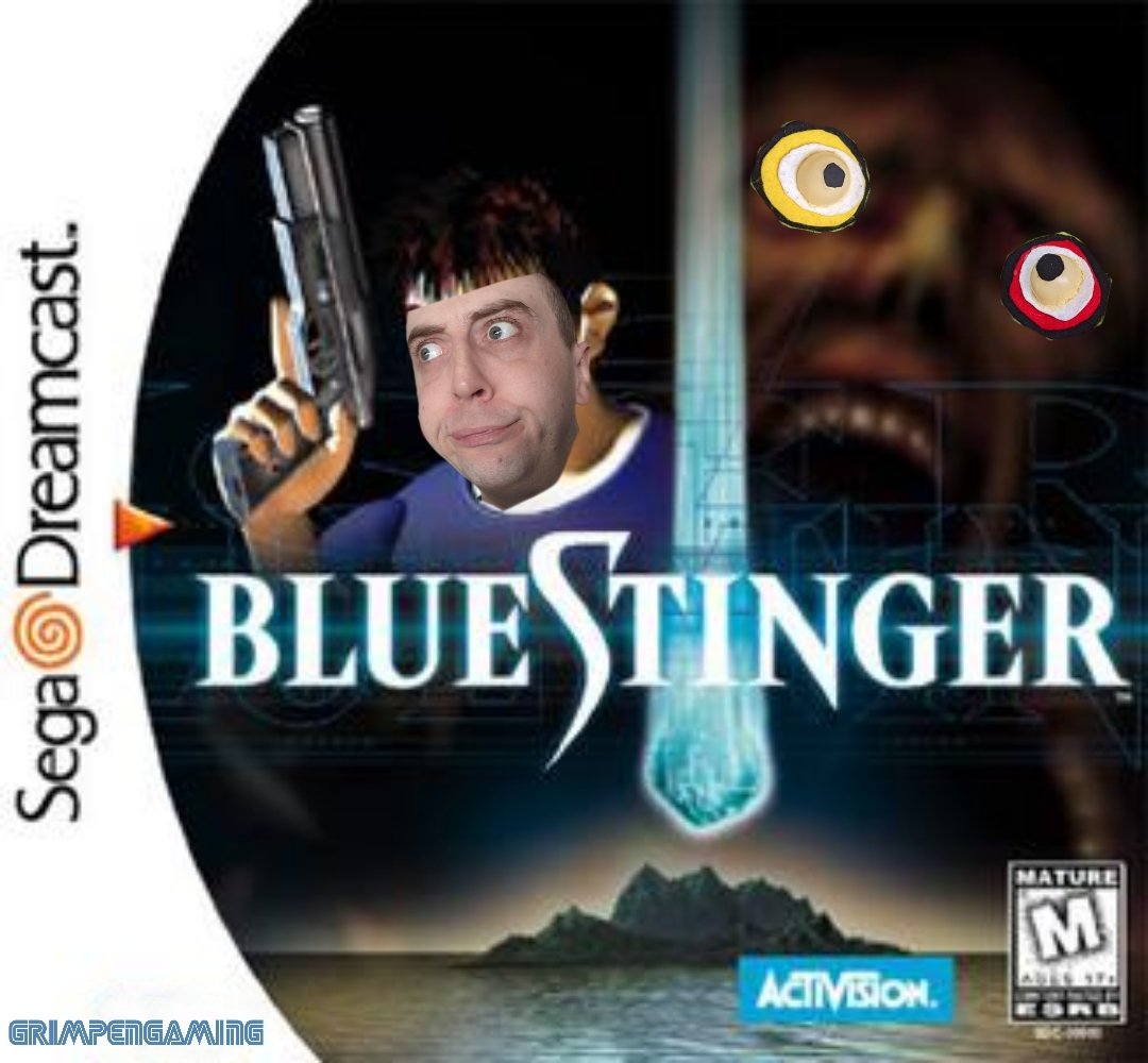 Oh no! My Stinger is Blue! We've got to see a doctor to deal with this horror! #twitch #dreamcast #sega #bluestinger #activision #SupportSmallStreams #retrogames #horrorgames

TWITCH.TV/GRIMPENGAMING