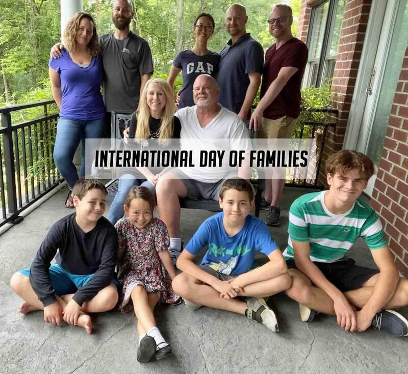 It's INTERNATIONAL DAY OF FAMILIES. How big is your family? Immediate and extended family? Do you live close or far away? Most of mine are close & visit often. One son, dil & granddaughter are in South Korea but visit each year & we video-chat online a lot.
