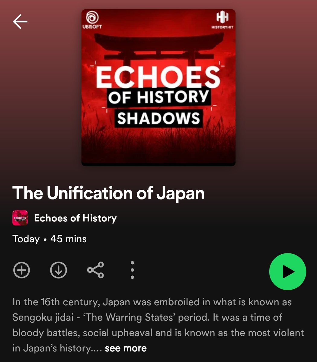 The first episode of the new season of Echoes of History has been released today too! 
#AssassinsCreed
#EchoesOfHistory