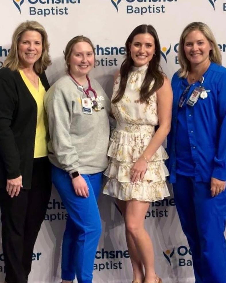 Logan Caldarera (BSN '23) was recently nominated by Ochsner Baptist as a finalist for the New Nurse of the Year Award 🏆. Way to go, Logan! Your UHC Family is proud of you! ⭐ #NursingExcellence #Award #UHCNO #Nursing #Ochsner