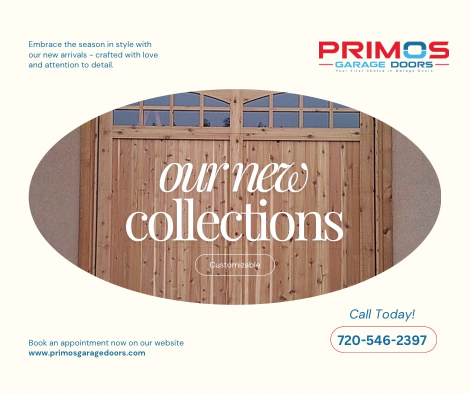 We're offering an incredible $150 off any new garage door. That's right – any style, any size, designed to fit perfectly with your home's unique aesthetic. Call today! 

📞 (720) 437-9070
💻 primosgaragedoors.com

#primosgaragedoors #yourfirstchoice#familyowned #smallbusiness