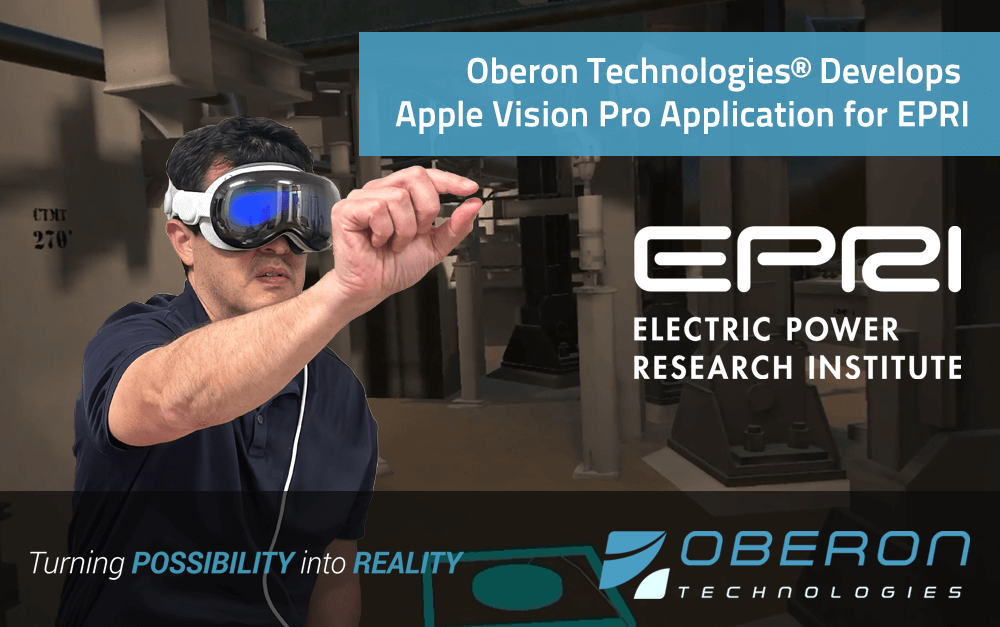 Working in collaboration with our client @EPRINews, we have designed an @Apple Vision Pro commercial application. This immersive #VR environment allows trainees to familiarize themselves with the nuclear facility and increase onsite safety. 
oberontech.com/ann-arbor-base…
#VRtraining
