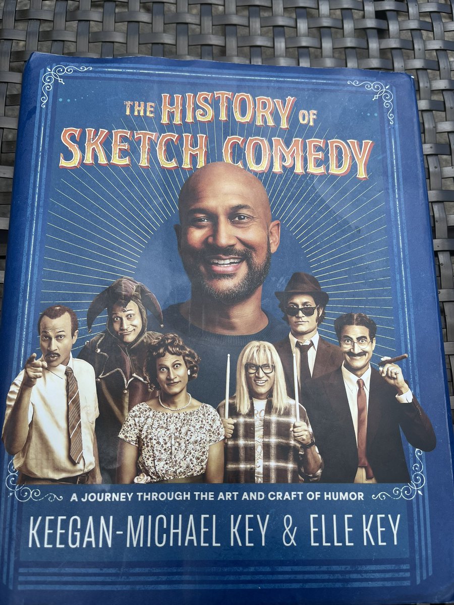 I’m a little over halfway through @KeeganMKey’s book and it is fantastic. I highly recommend it if you’re a fan of any sort of sketch comedy. It’s well researched and very entertaining.