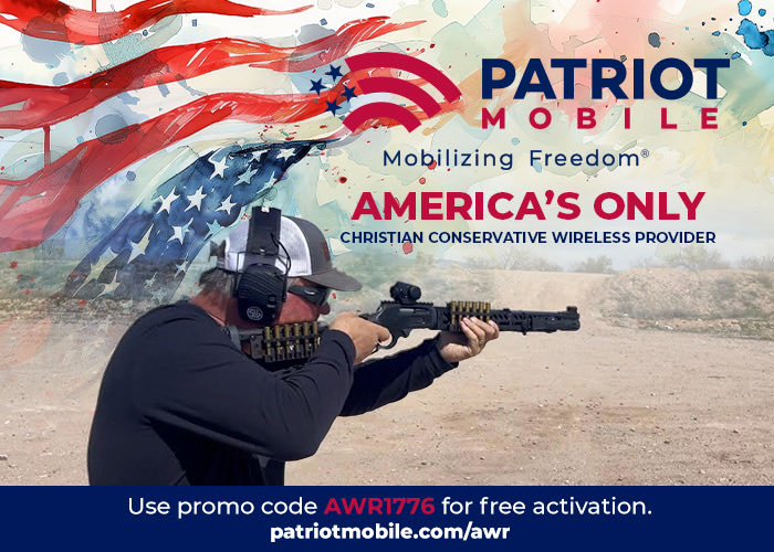I was drawn to ⁦@PatriotMobile⁩ because they support causes gun owners hold dear. Free activation by using code AWR1776 #patriotmobile